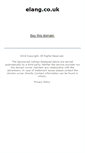 Mobile Screenshot of elang.co.uk